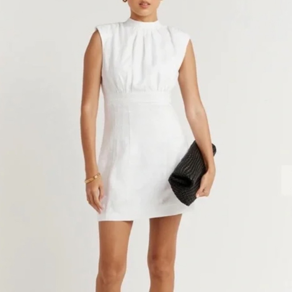 Dissh Rogan Linen Mini Dress